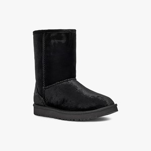 Ugg Classic Short II Velvet Stövlar Dam Svarta (518743ULA)